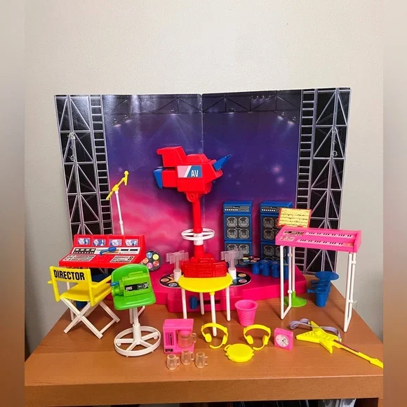 80's Arco Pop Star Stage ( Barbie size) - Picture 1 of 17